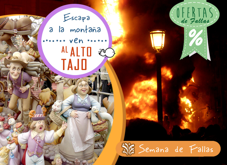 Pasar la Semana de Fallas en la montaña – Alto Tajo
