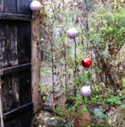 Casa Rural Alto Tajo Guadalajara. Puerta desde la rampa