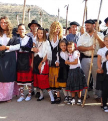 Fiesta Ganchera Peralejos de las Truchas 2018. Grupo Ganchero