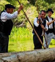 Fiesta Ganchera Peralejos de las Truchas 2018. Mayores Gancheros