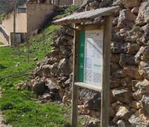 comienzo ruta rio Cabrillas