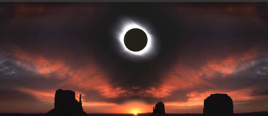 vista eclipse solar total