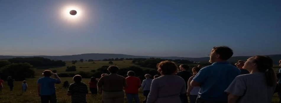 visualizar eclipse solar